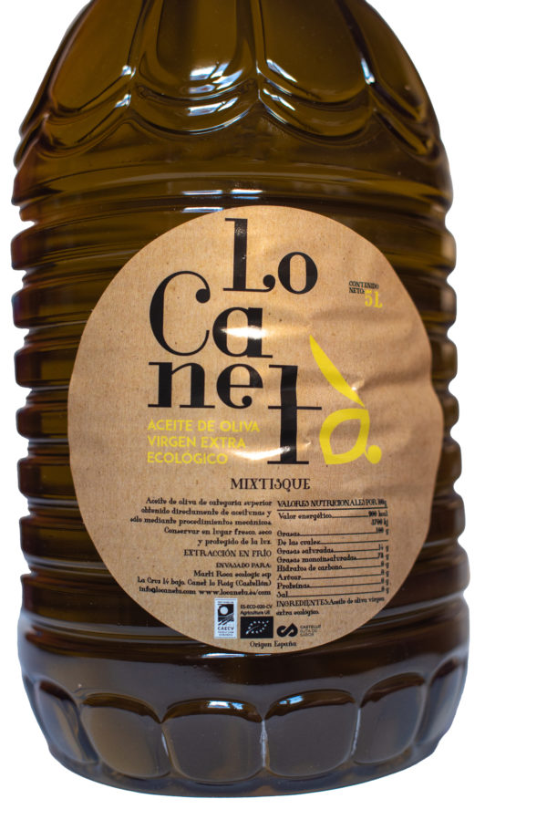 Garrafa Aceite Virgen extra «Lo Canetà» 5 L - Mixtisque - Imagen 4