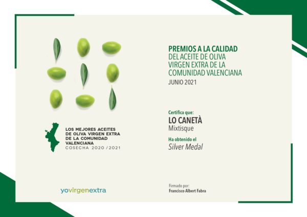 Botella de Aceite Virgen Extra «Lo Canetà» 750 ML - Mixtisque - Imagen 5