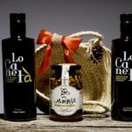 Cesta de Aceite Lo Canetà y Miel Las Dehesas